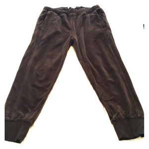 Women’s Vince velour cuffed jogge